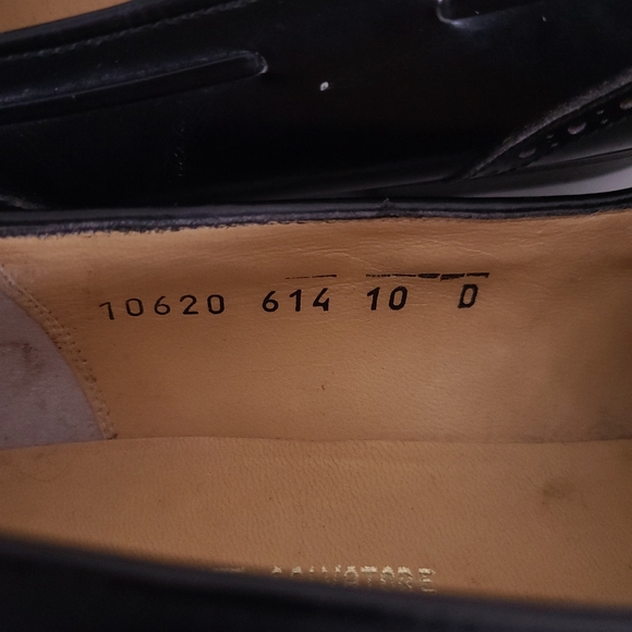 Salvatore Ferragamo Black LUCUS Kiltie IRREGULAR SIZES Loafers Shoes Size 9.5 10 main image 6